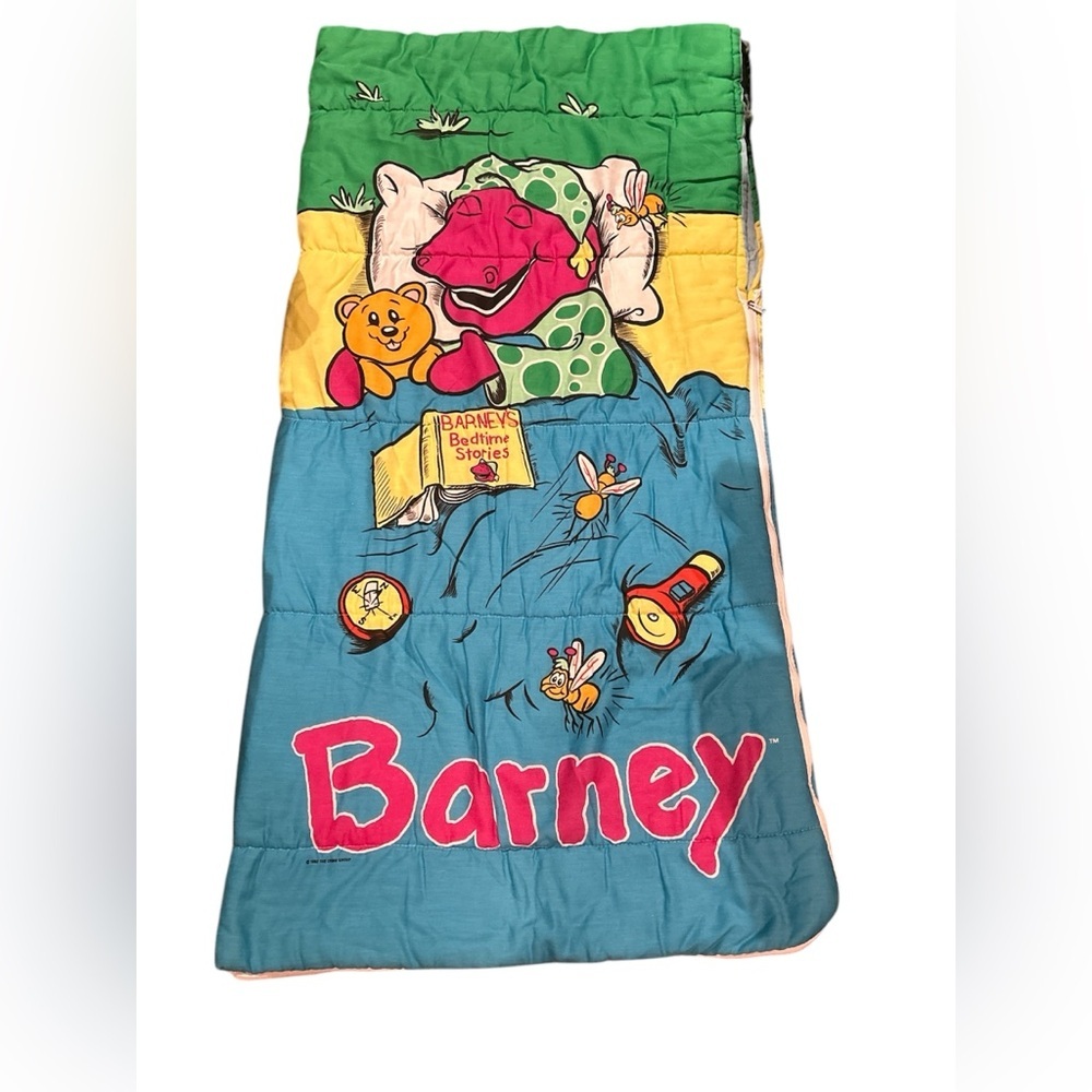 Vintage Barney Sleeping Bag